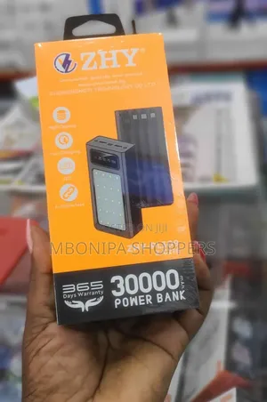 ZHY P09 Power Bank 20000mAh With 4 Charging Multi Cables