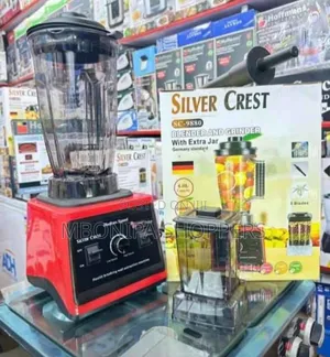 SILVER CREST High-Power 2-in-1 Heavy-Duty Blender and Grinder Designed