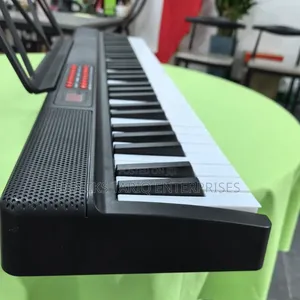 Portable Electronic Digital Piano Keyboard With Built-in Speakers