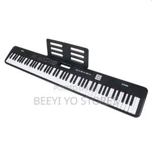 Portable Electronic Digital Piano Keyboard With Built-in Speakers