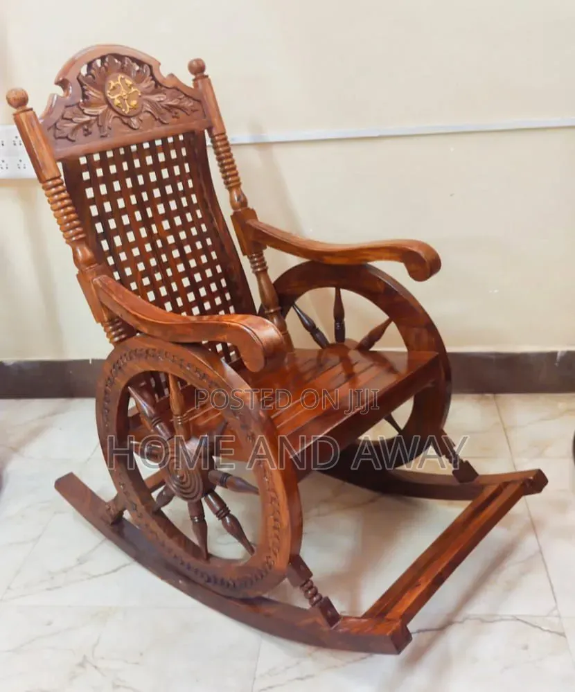 Rocking Chair/Roman Empire Wooden Rocking Chair Any Colour 1,500,000/-