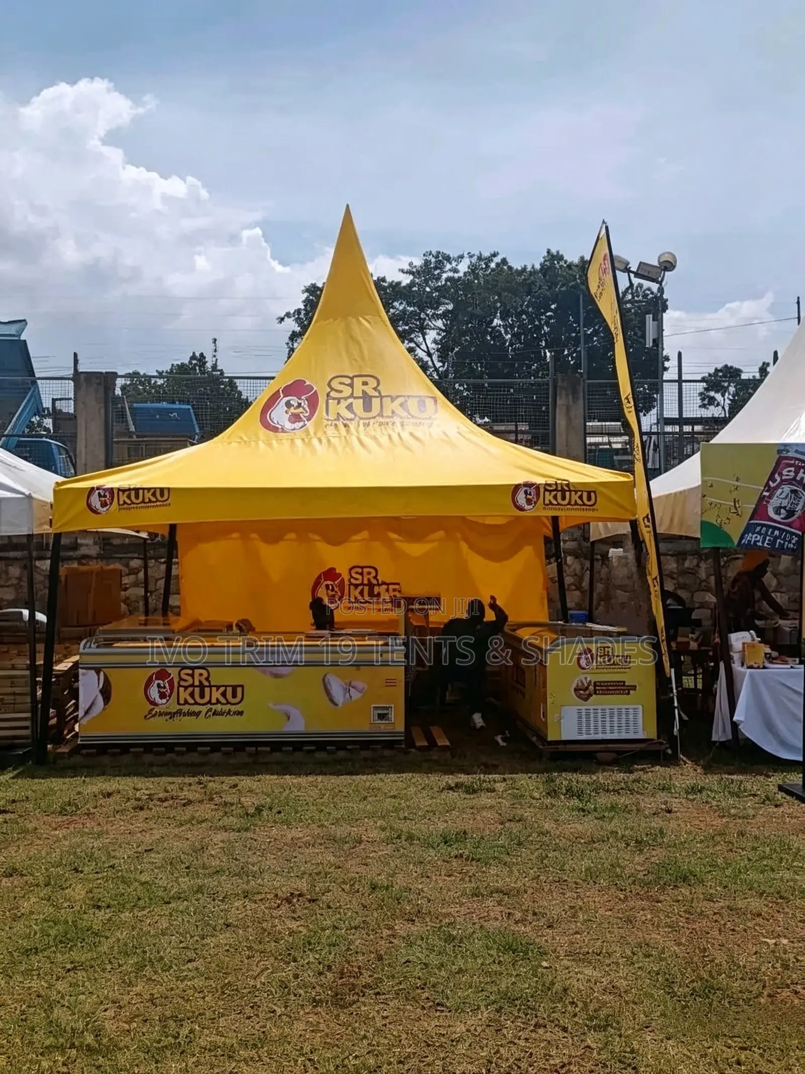Custom-Branded Exhibition Pagoda Tent