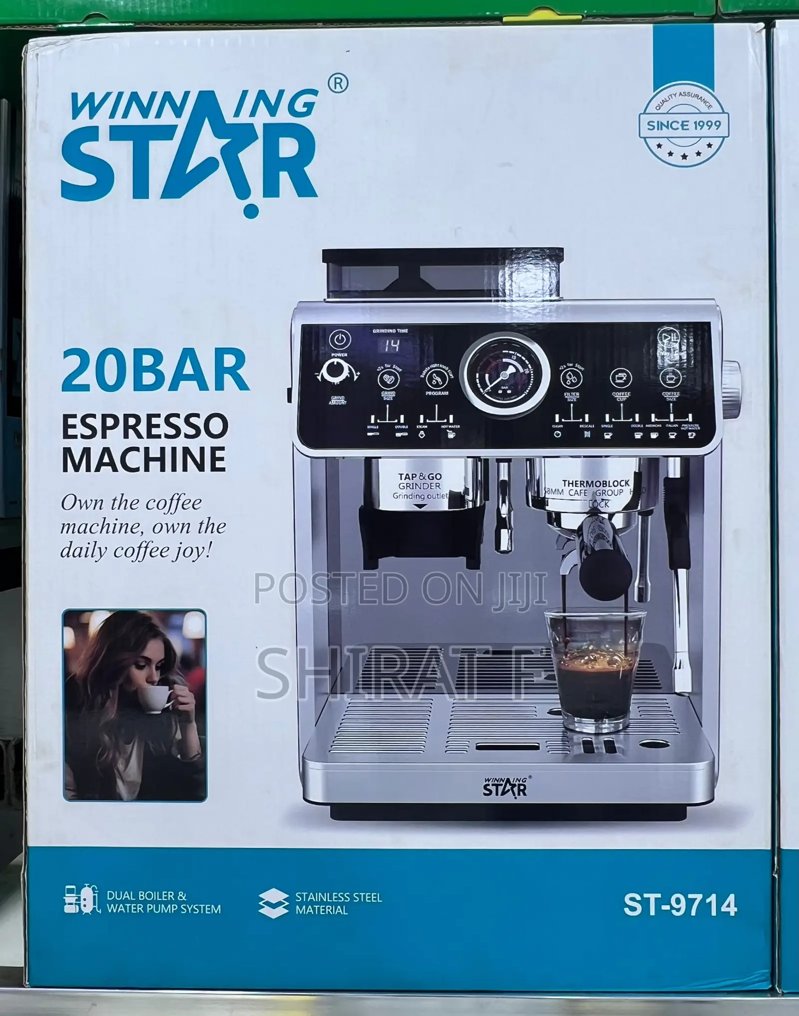 20bars Winning Star Commercial Coffee Maker/Winning Star Coffee Maker