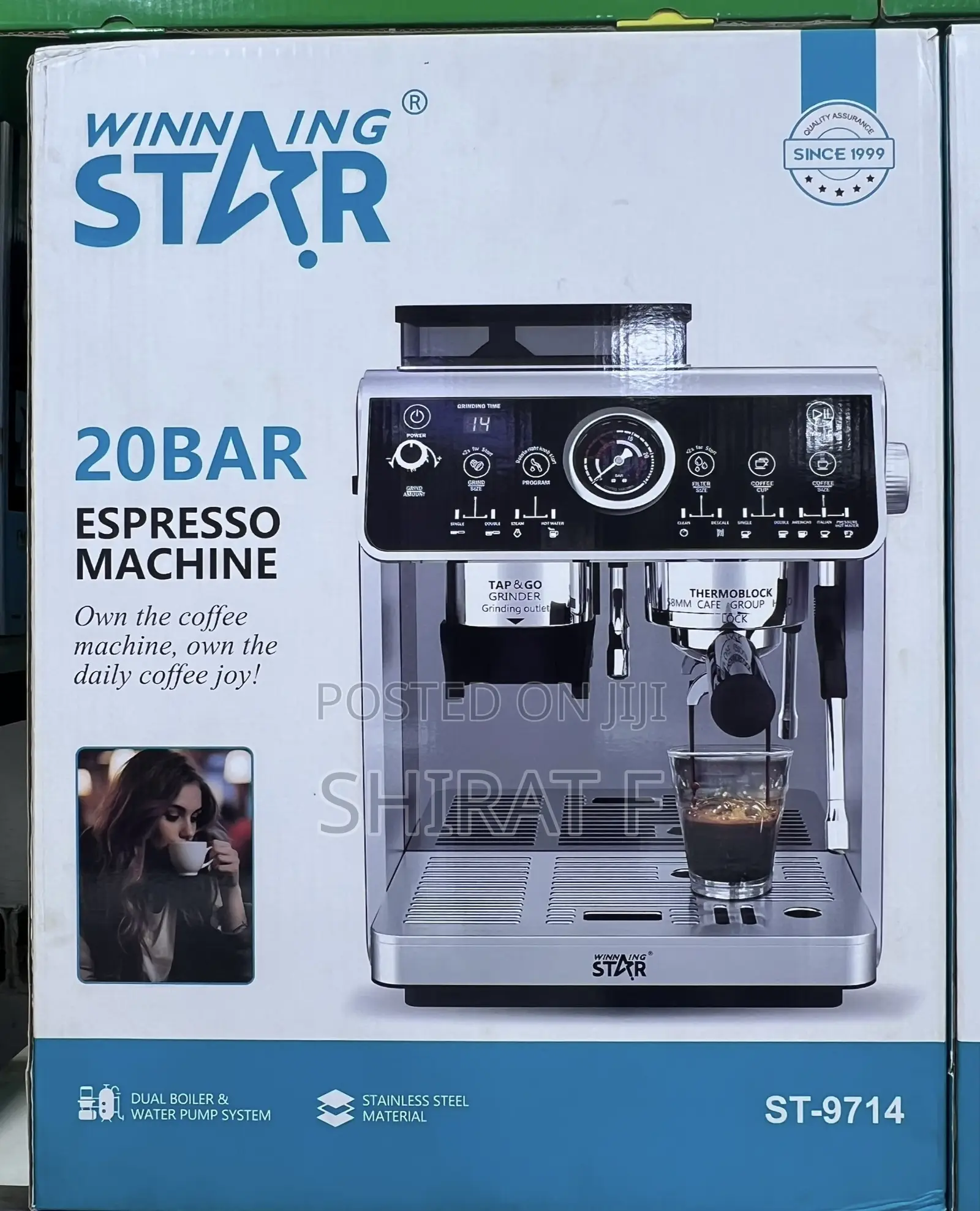 20bars Winning Star Commercial Coffee Maker/Winning Star Coffee Maker