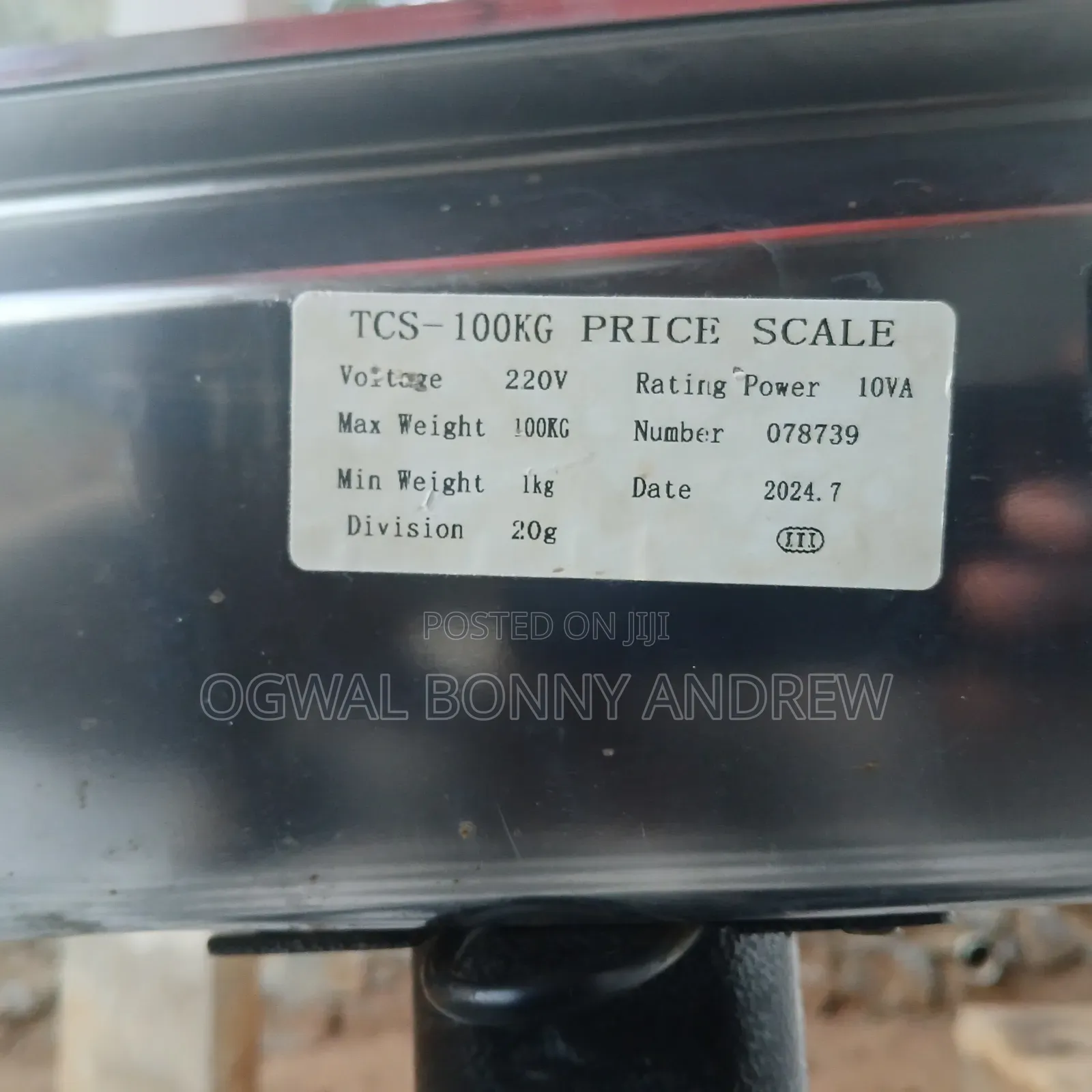 Digital Platform Weighing Scale 100kg
