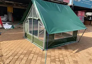 Glamping-Style Clear-Window Safari Tent