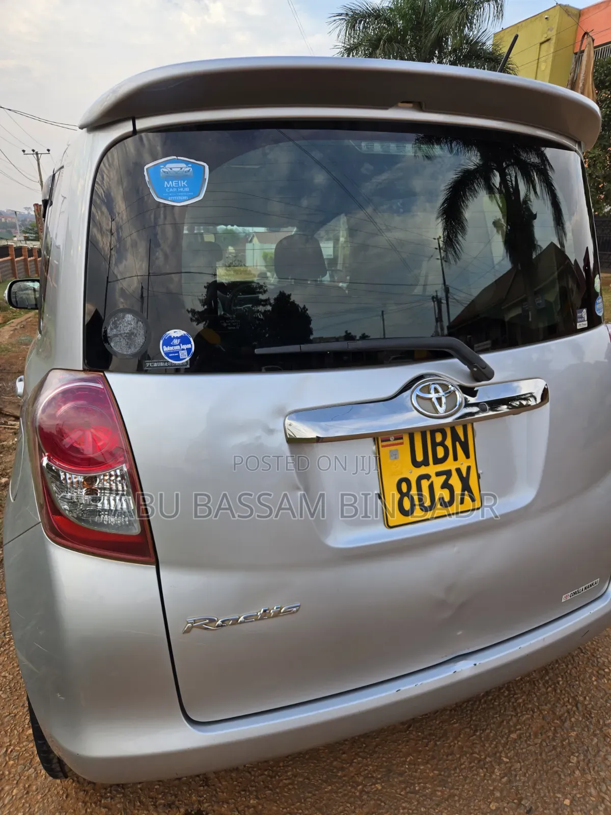 Toyota Ractis 1.5 FWD 2009 Silver