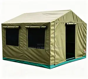 Heavy-Duty Canvas Cabin Tent