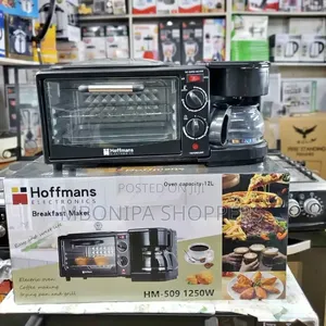 3 in 1 Home Breakfast Machine Maker Coffee Frying Pan Bread