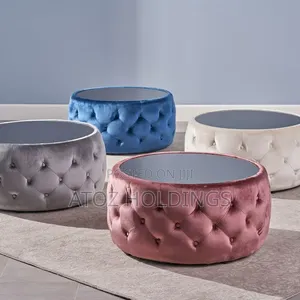 Center Tables/Round Center Table Poufs in Any Colour From 400,000/-