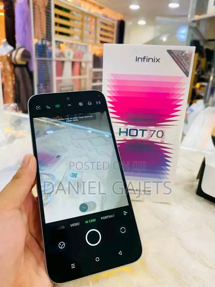 New Infinix Hot 70 256 GB Gold