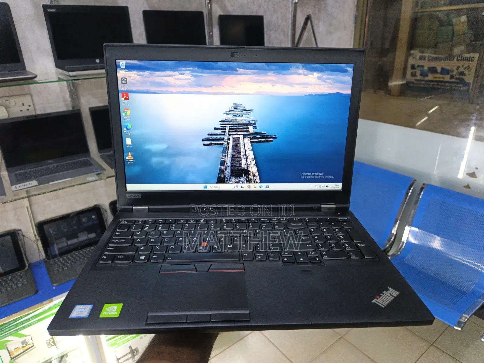 Laptop Lenovo ThinkPad P53 16GB Nvidia SSD 512GB