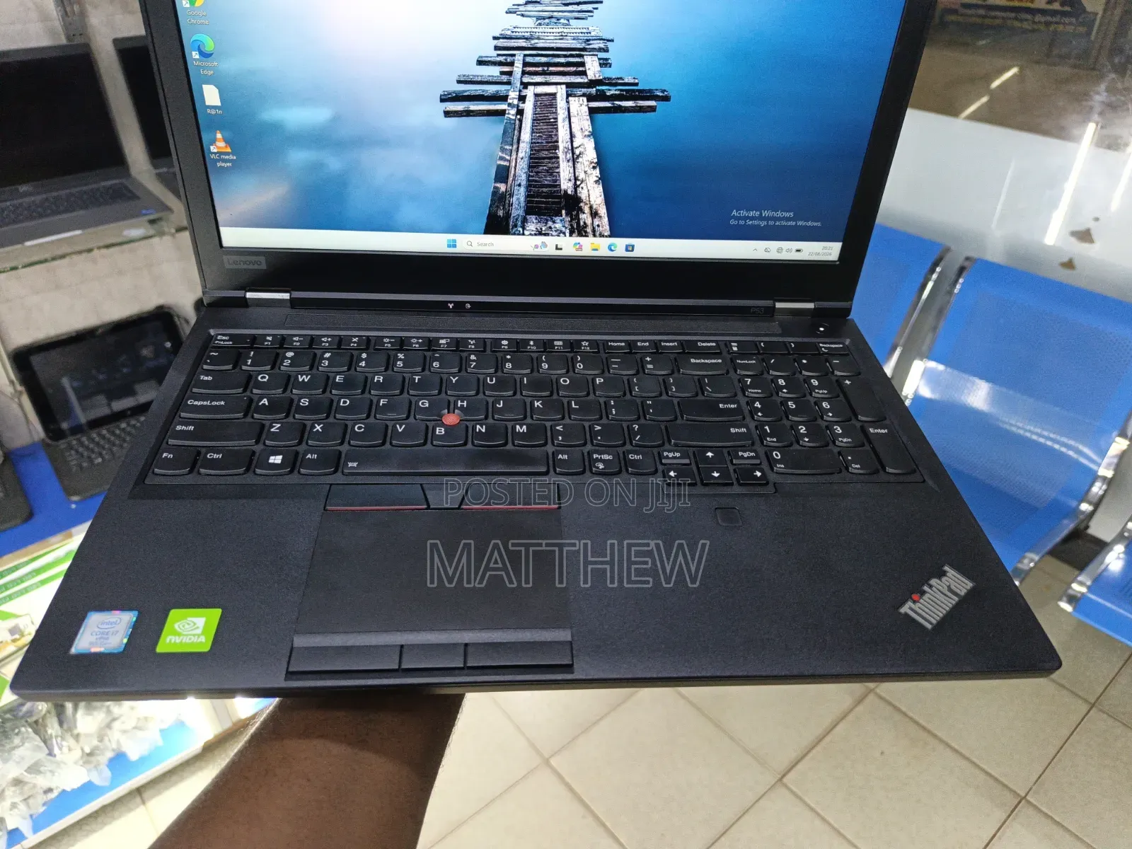 Laptop Lenovo ThinkPad P53 16GB Nvidia SSD 512GB