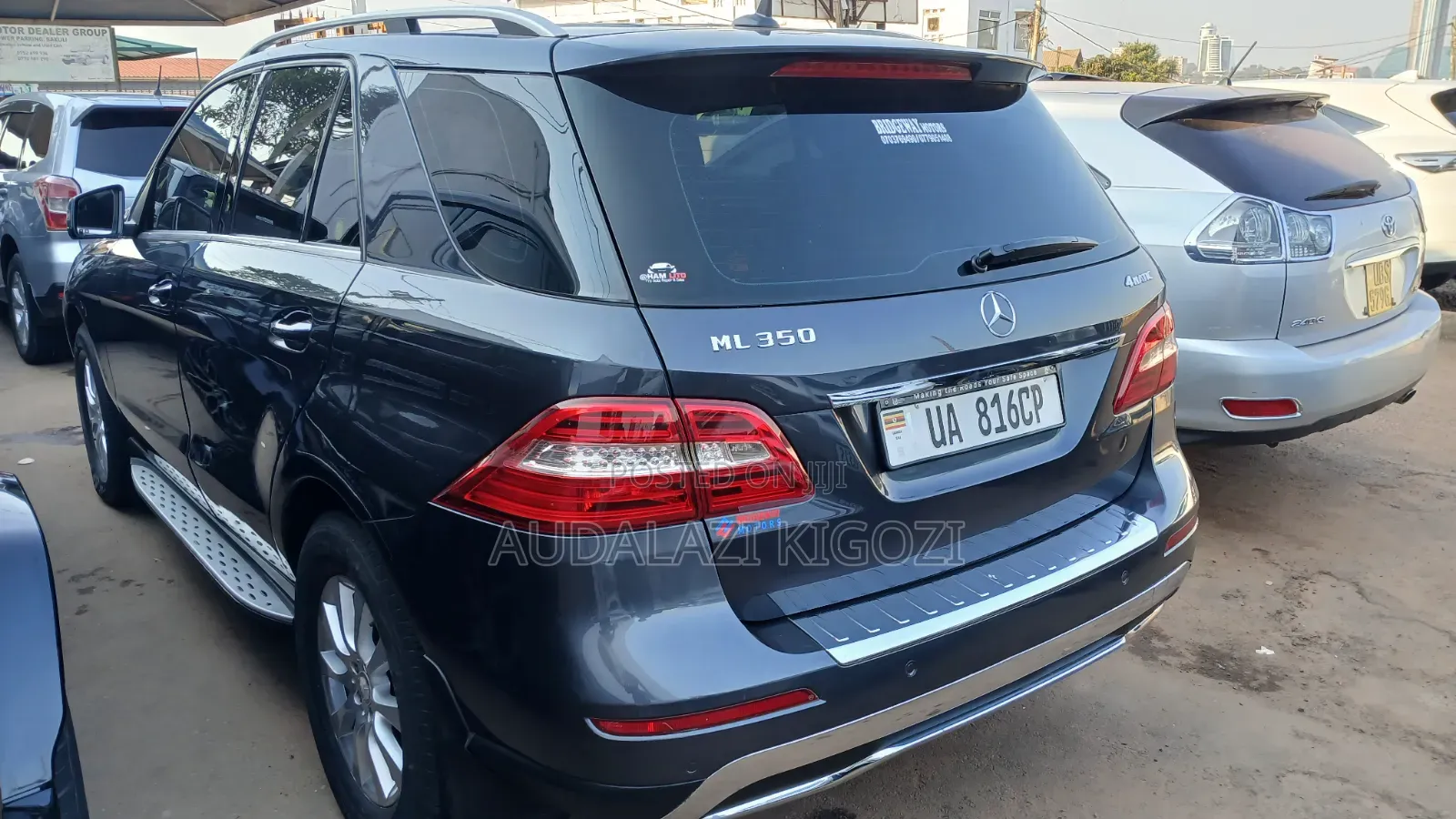 Mercedes-Benz M Class 2013 Blue