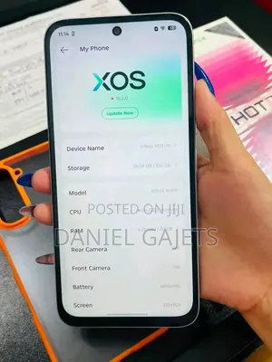 New Infinix Hot 70 256 GB Orange