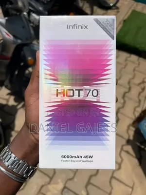 New Infinix Hot 70 128 GB Pink