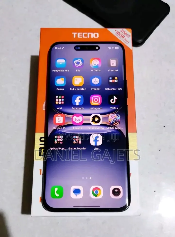 New Tecno Spark 40 Pro+ 256 GB Black