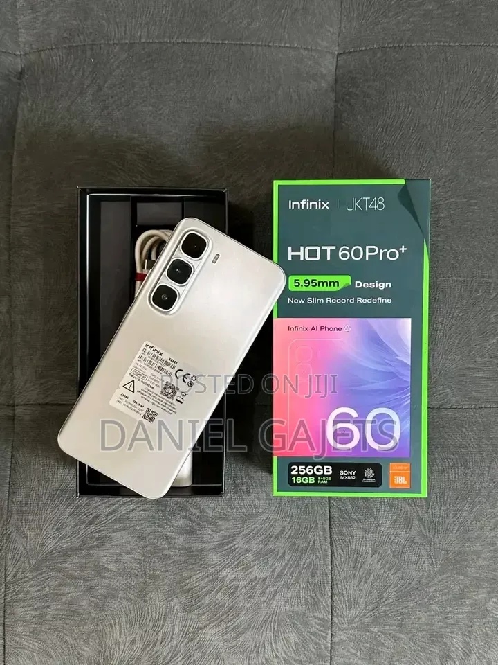 New Infinix Hot 60 Pro+ 256 GB Gold