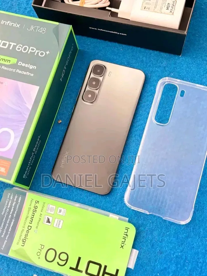 New Infinix Hot 60 Pro+ 256 GB Black