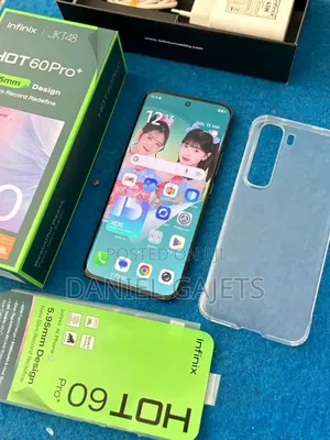 New Infinix Hot 60 Pro+ 256 GB Black