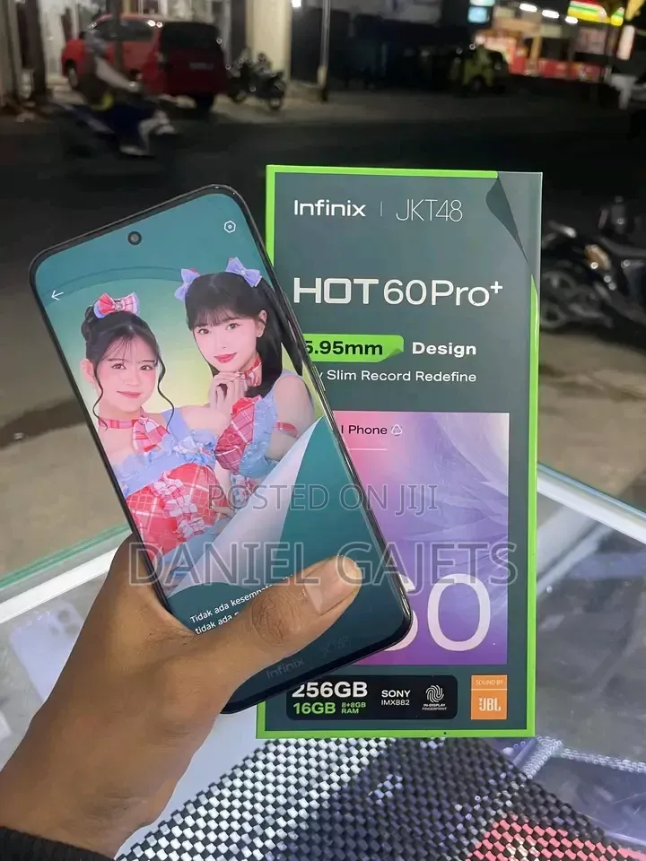 New Infinix Hot 60 Pro+ 256 GB Black