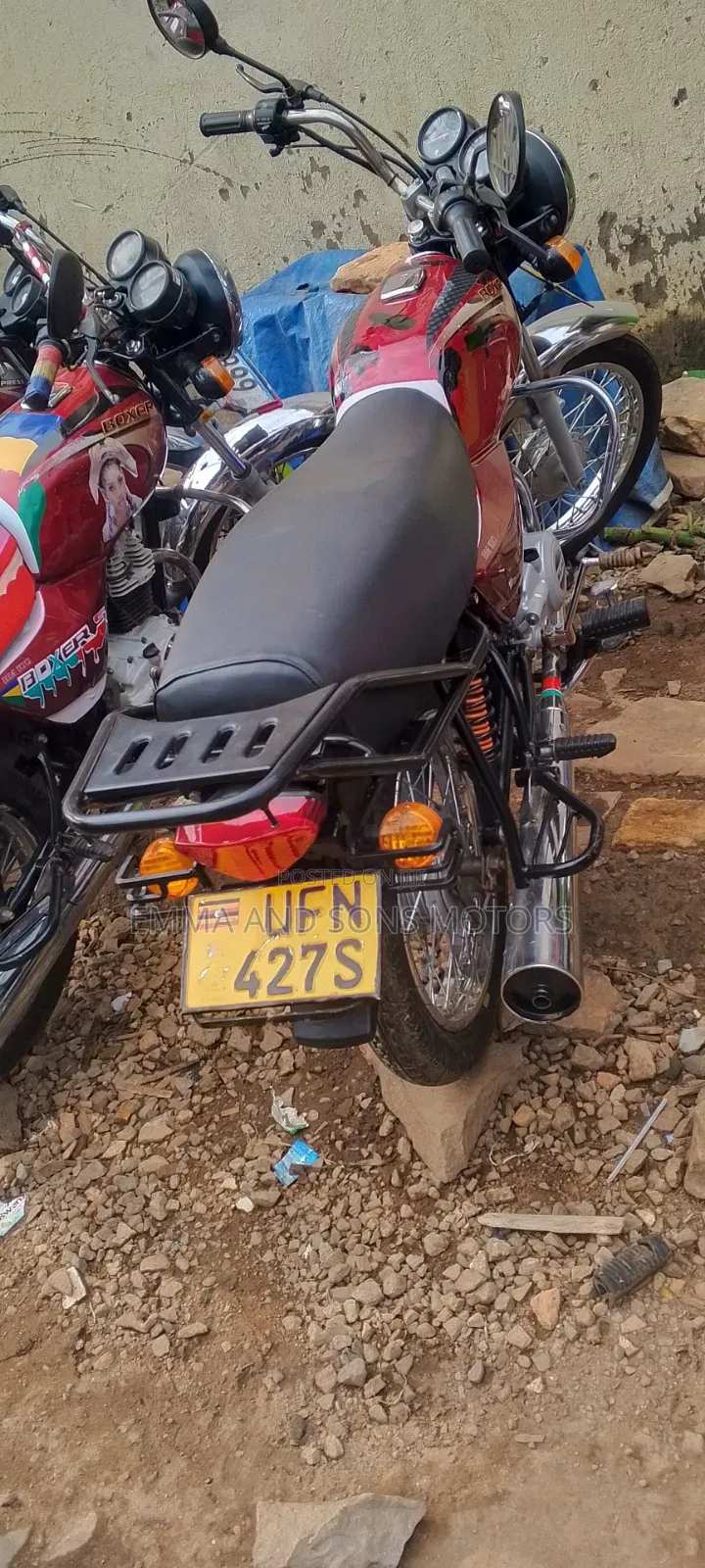 Bajaj Boxer 100 2023 Red