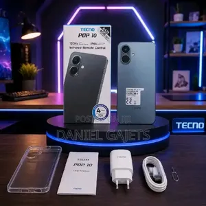 New Tecno Pop 10 128 GB Black