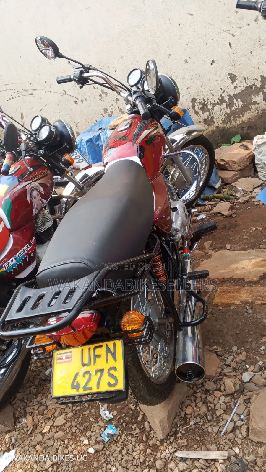 Bajaj Boxer 100 2023 Red
