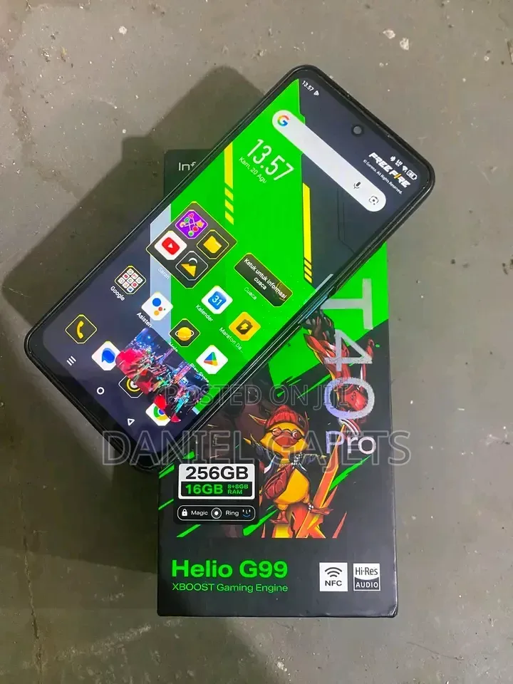 New Infinix Hot 40 Pro 256 GB Blue