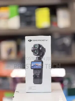 Dji Osmo Pocket 4P Standard Combo With Fill Light Handle