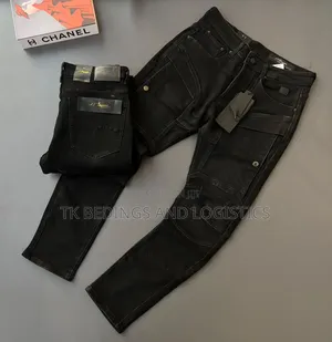 Black Stretch Jeans