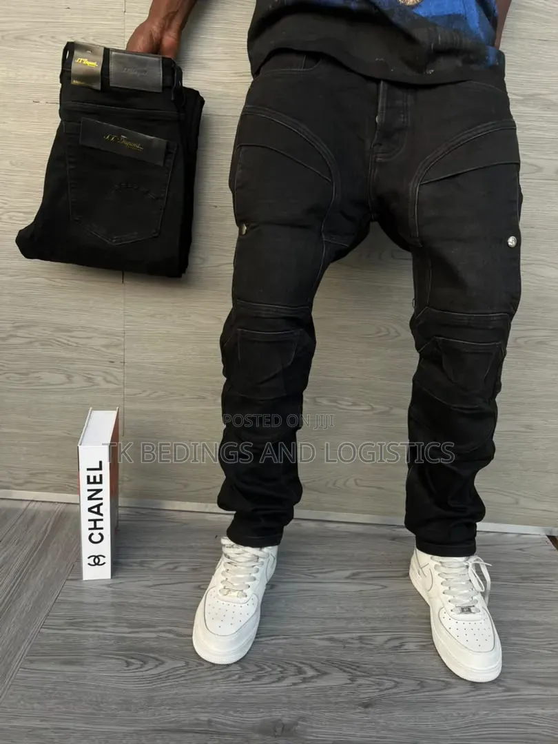 Black Stretch Jeans