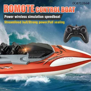 High Speed 2.4 Hz Remote Control Twin Propeller
 Speed Boat