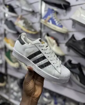 Original Adidas Superstar White Black Classic Sneakers
