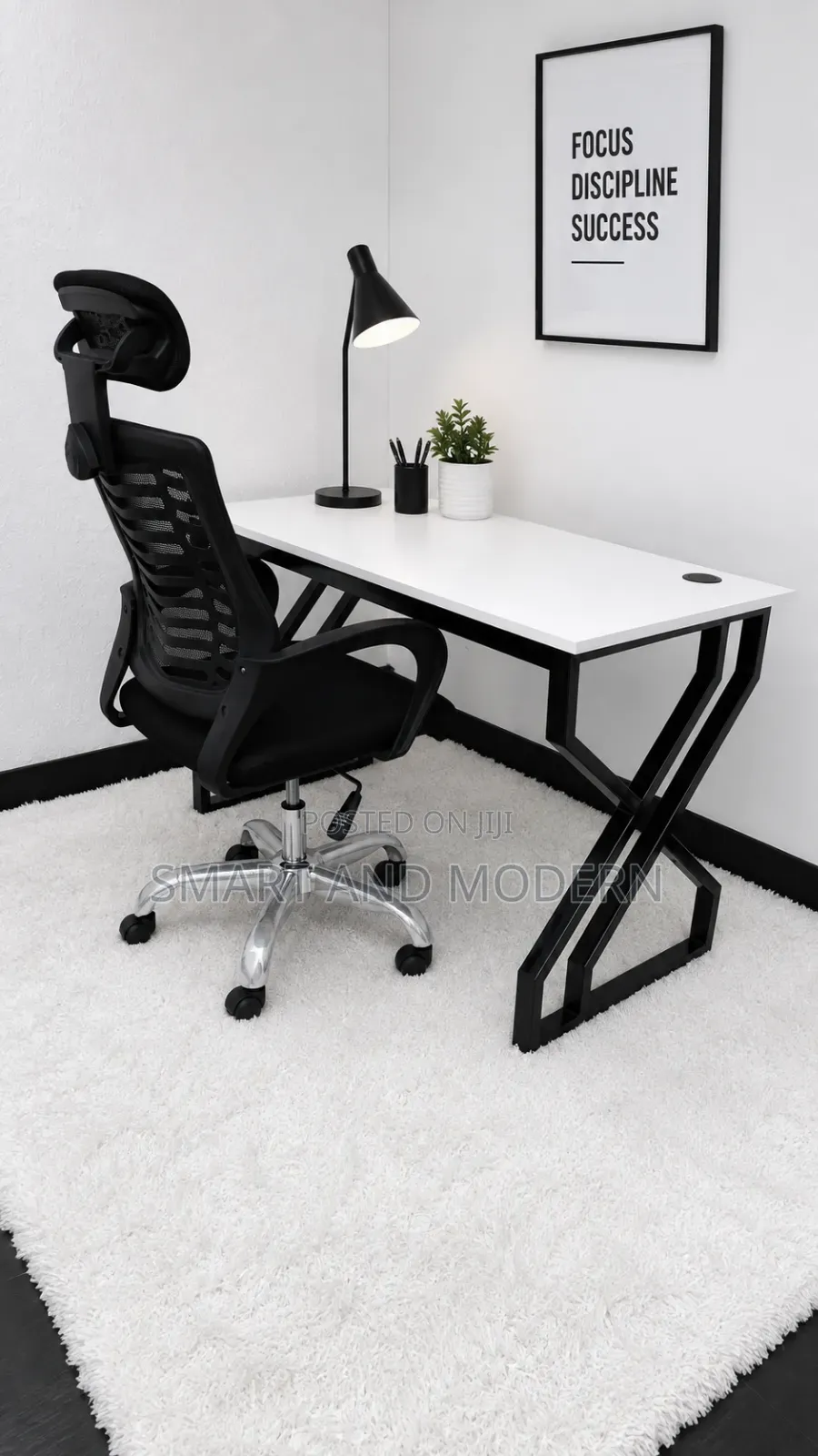 White Top Wood| Office Desk| Workstation| Reading Office Desk Televis|