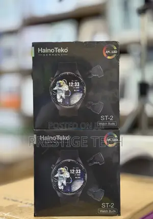 Haino Teko St2 Watch Buds (Smartwatch With Earbuds)