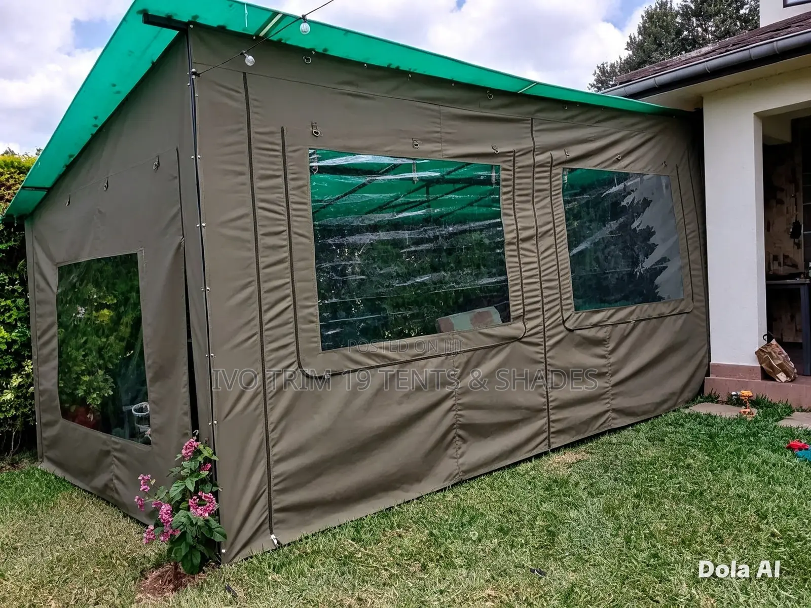 Residential Track-Guided Drop Blinds