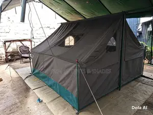 Olive Tan Safari Cabin Tent