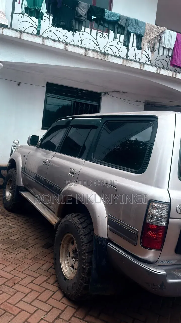 Toyota Land Cruiser 1998 Silver