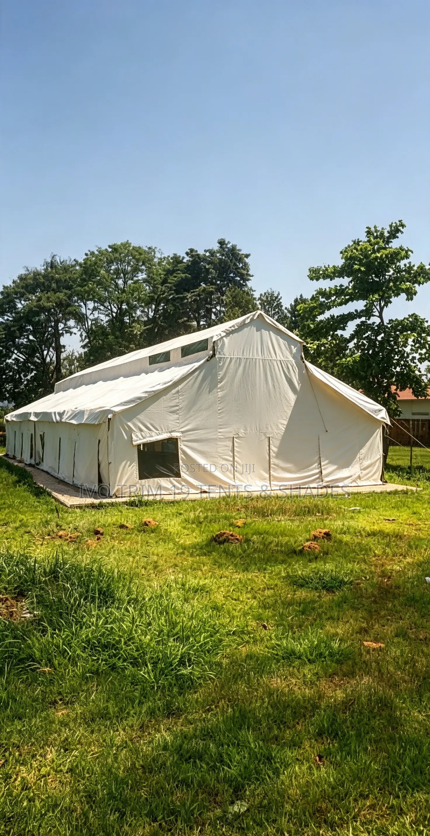 Double-Roof Ridge Utility Tent