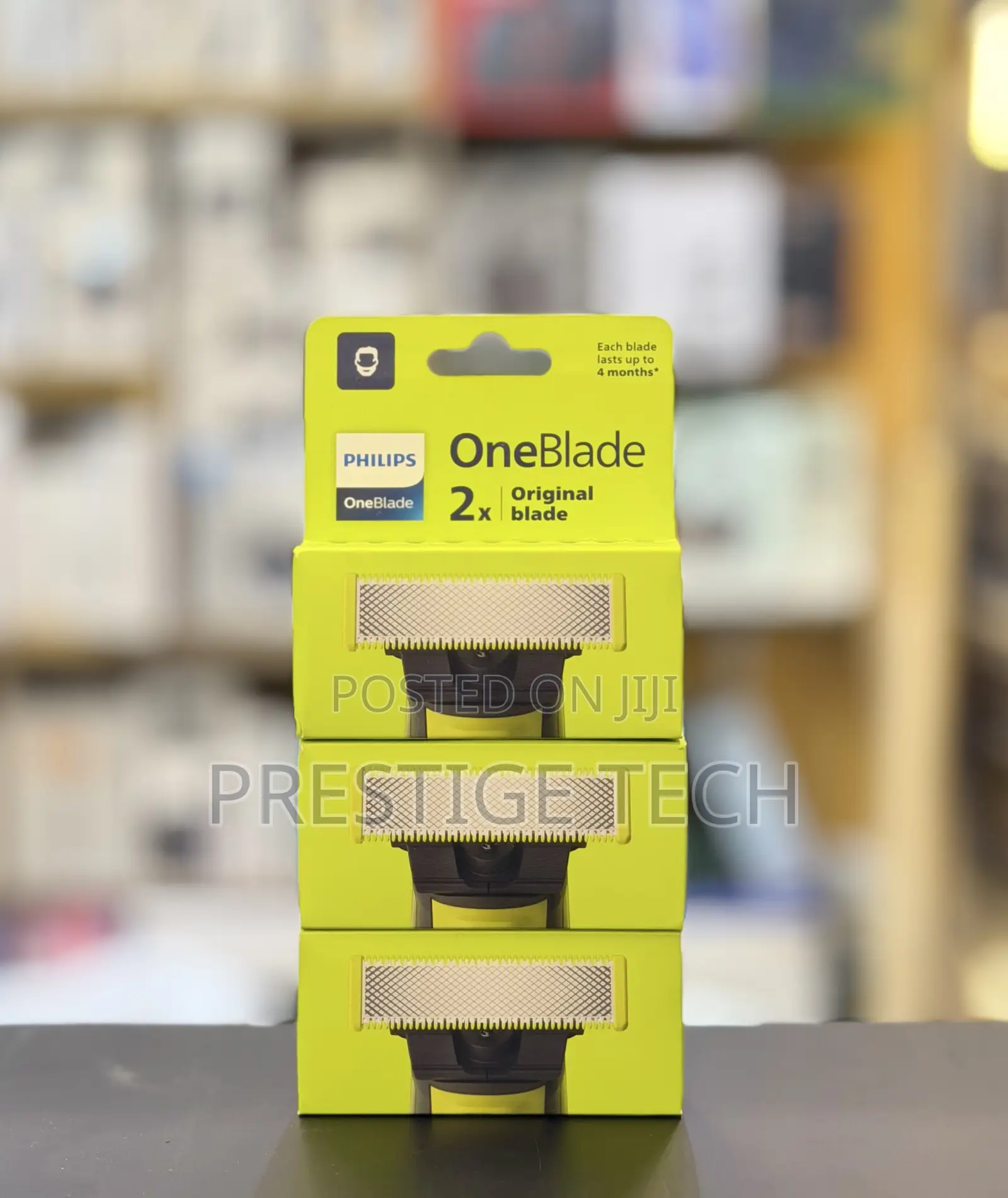 Philips Oneblade Stainless Steel Original Replacement Blades 2x Piece