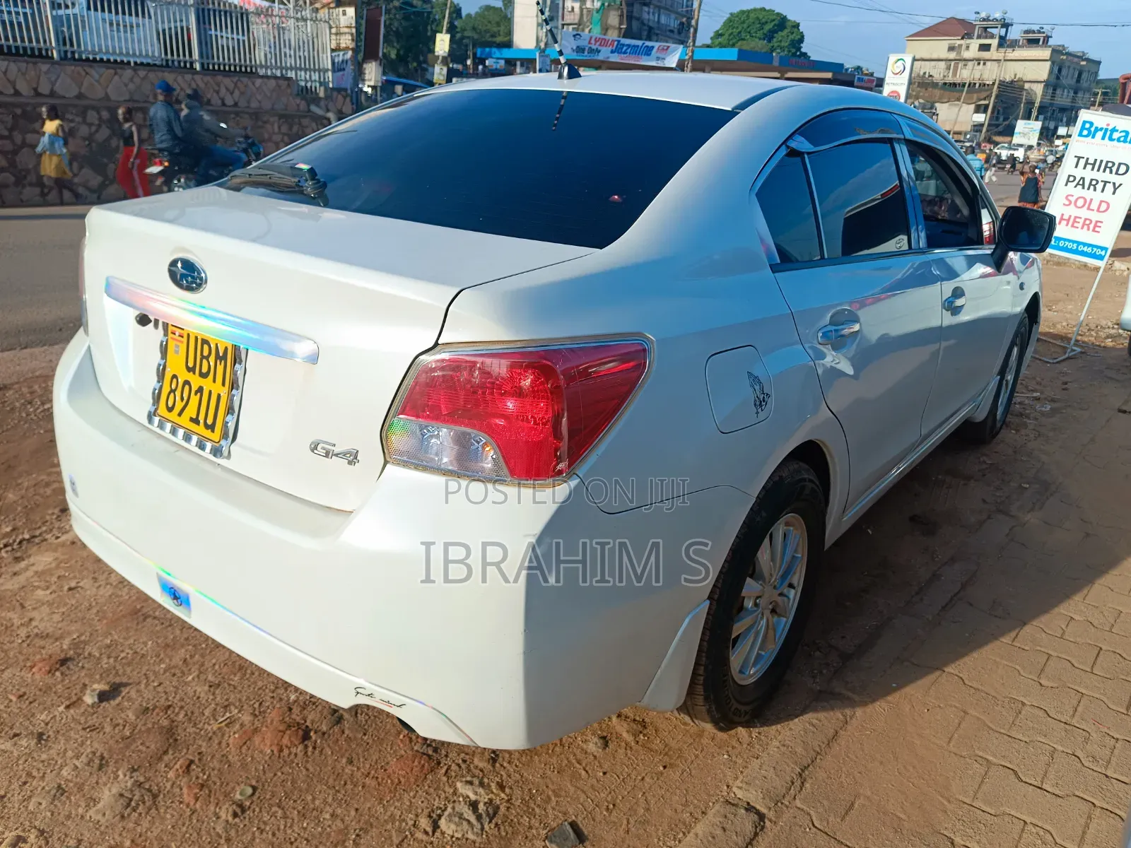 Subaru Legacy 2008 White