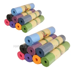 Eco-Friendly Non-Slip TPE Yoga Mat With Carrying Bag