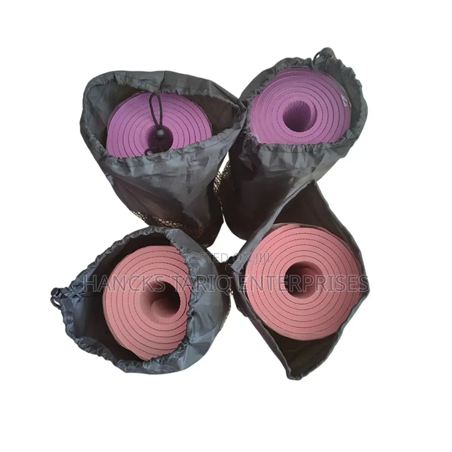 Eco-Friendly Non-Slip TPE Yoga Mat With Carrying Bag