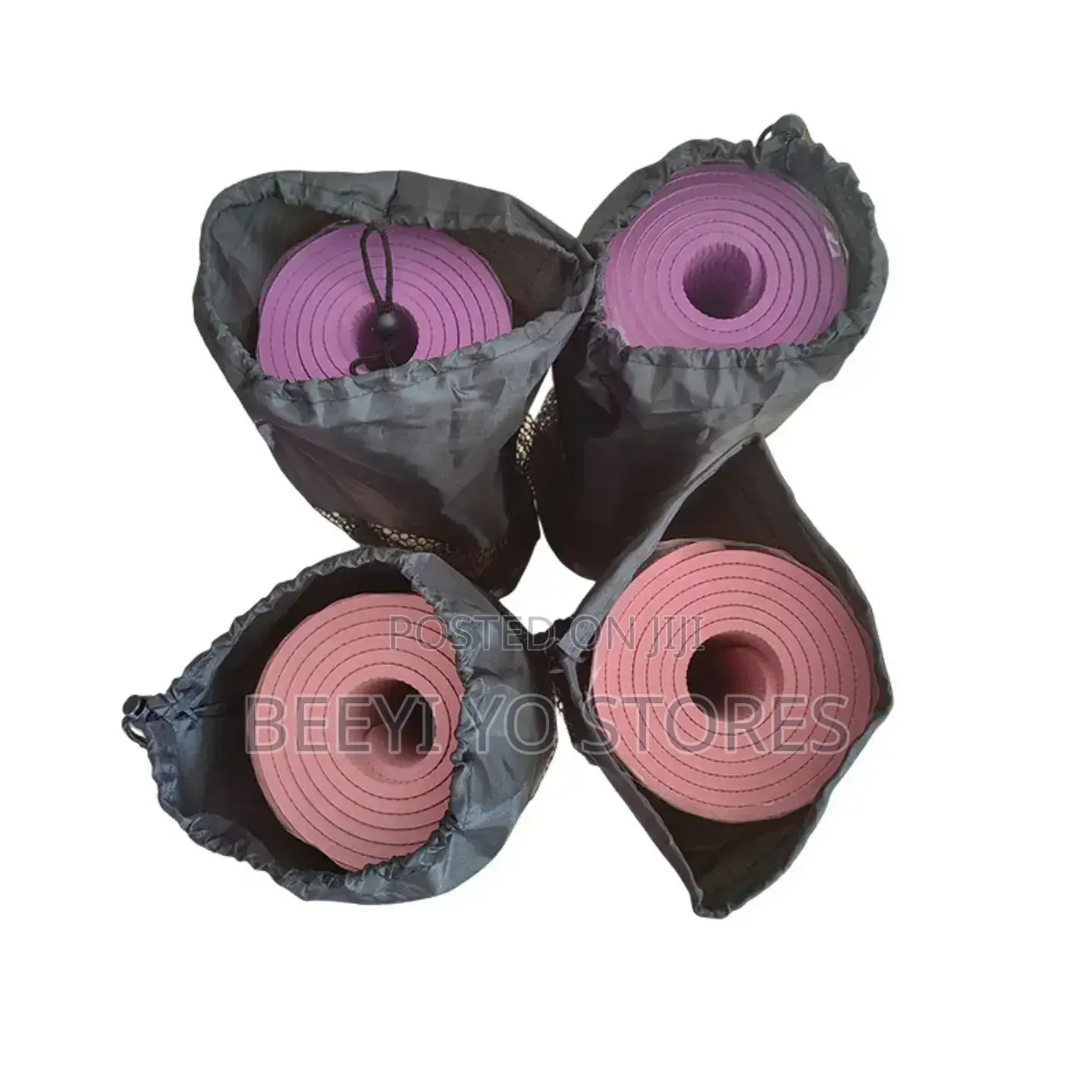 Eco-Friendly Non-Slip TPE Yoga Mat With Carrying Bag