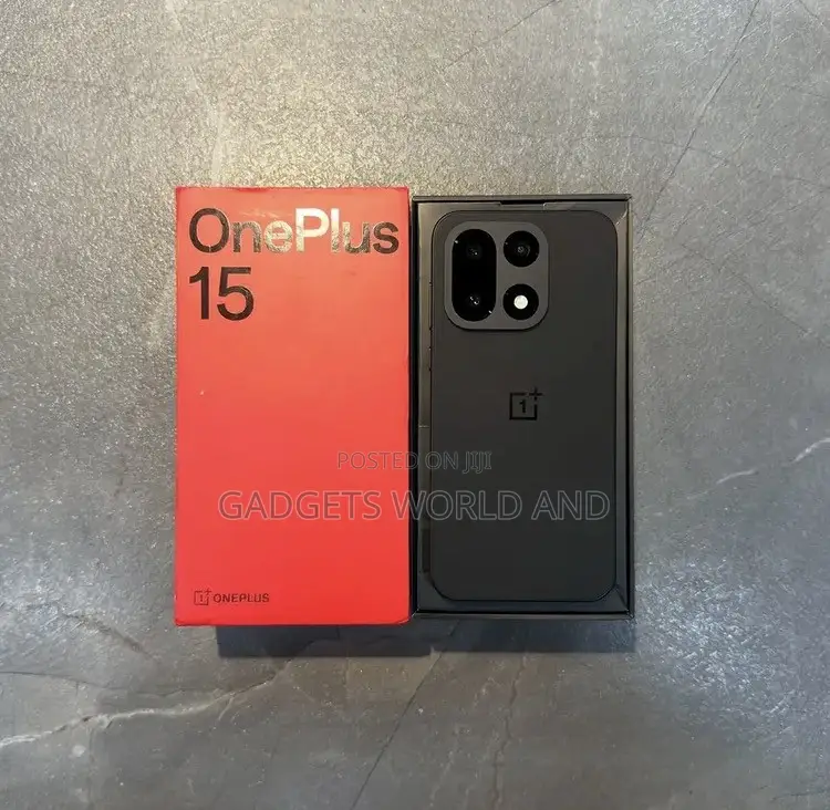 New OnePlus 15 512 GB Black