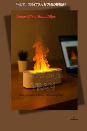 Mini USB Flame Humidifier