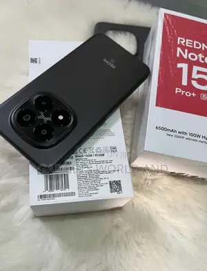 New Xiaomi Redmi Note 15 Pro+ 256 GB Black