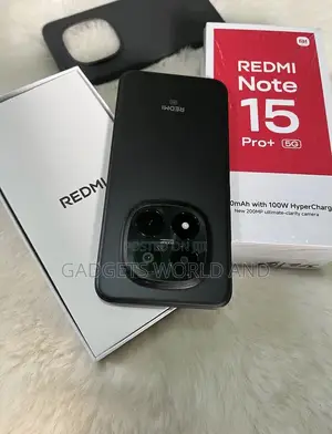 New Xiaomi Redmi Note 15 Pro+ 256 GB Black