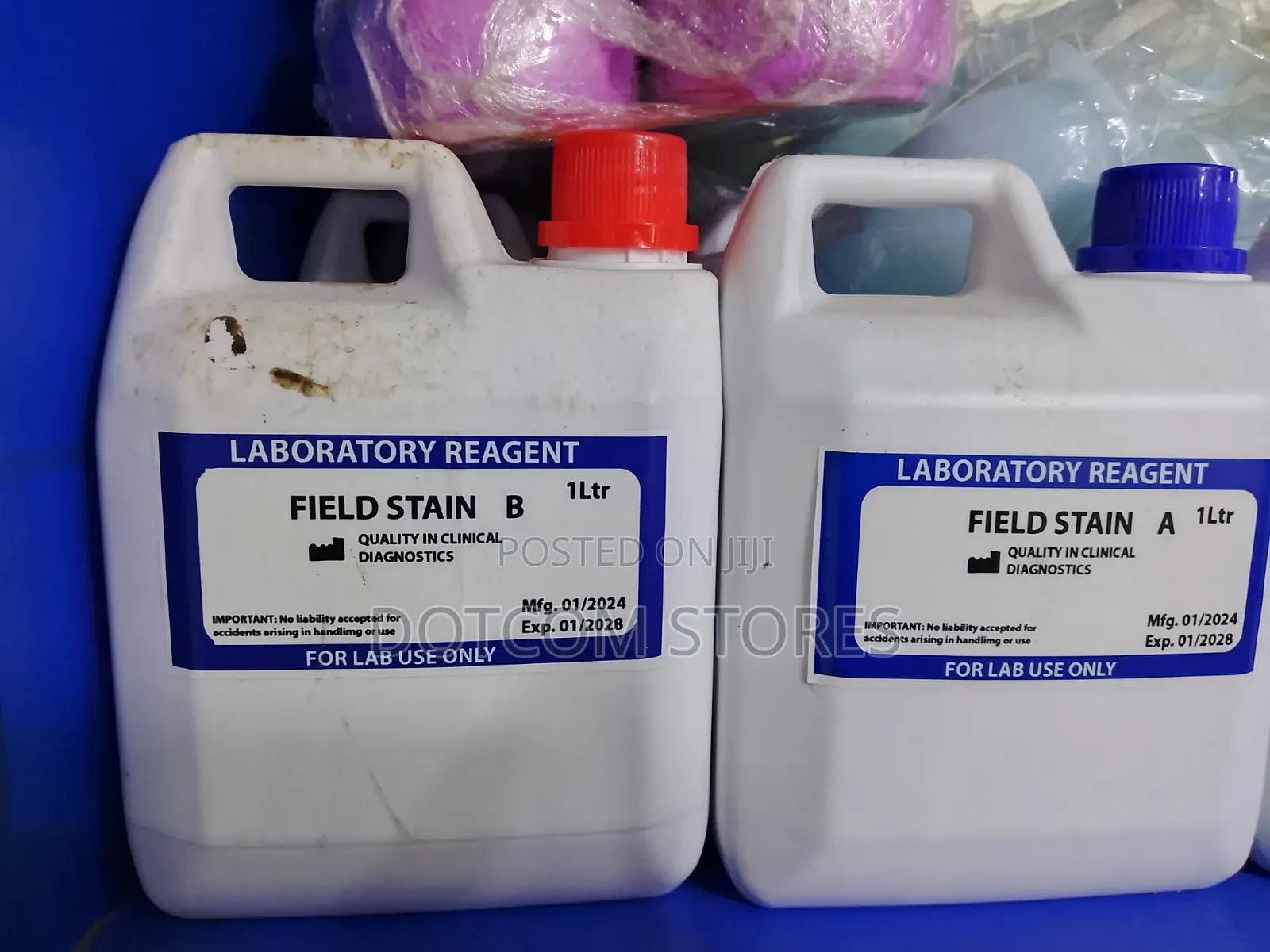1L Laboratory Reagent Field Stain a and B